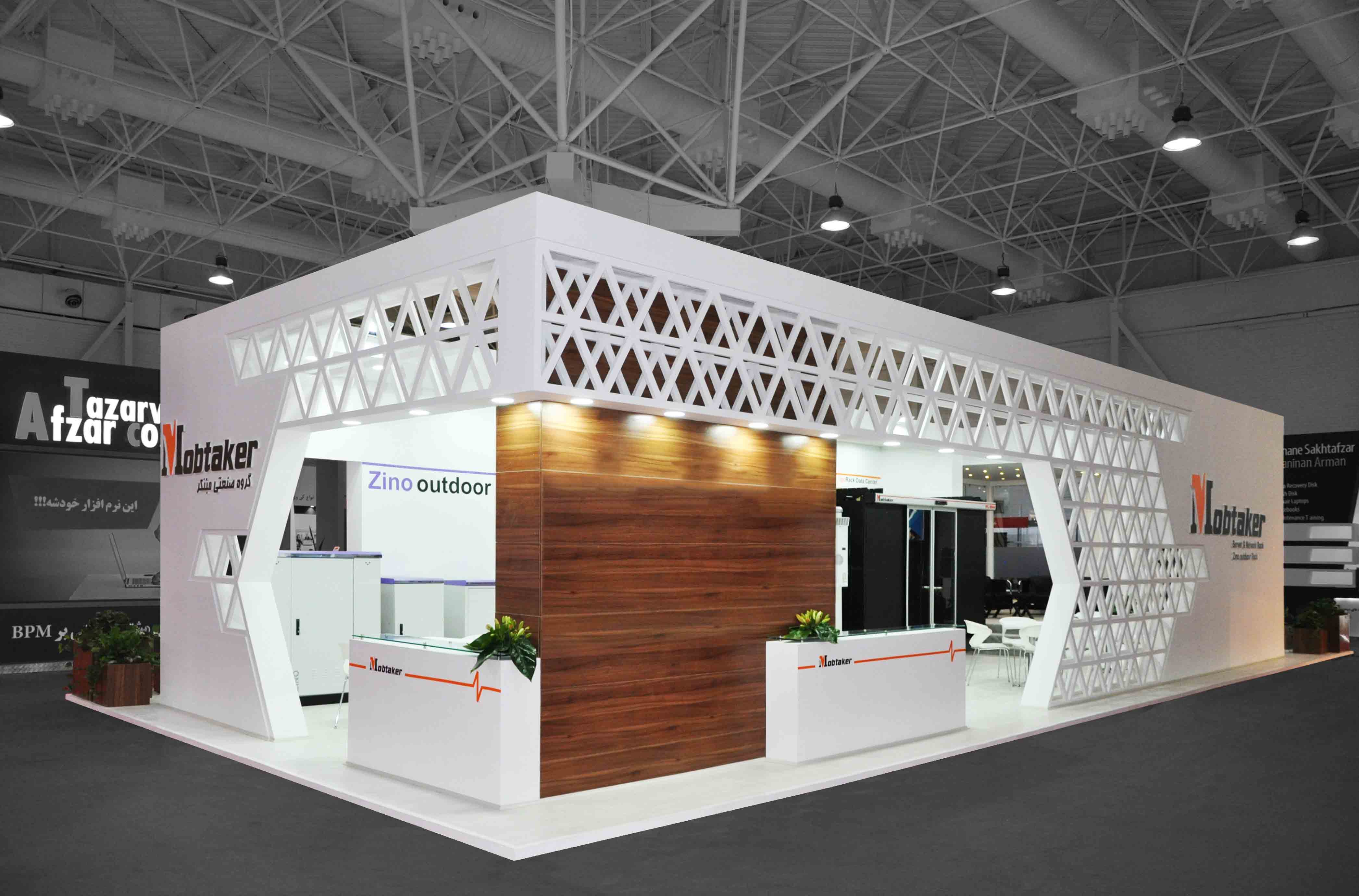 غرفه نمایشگاهی چلیپا