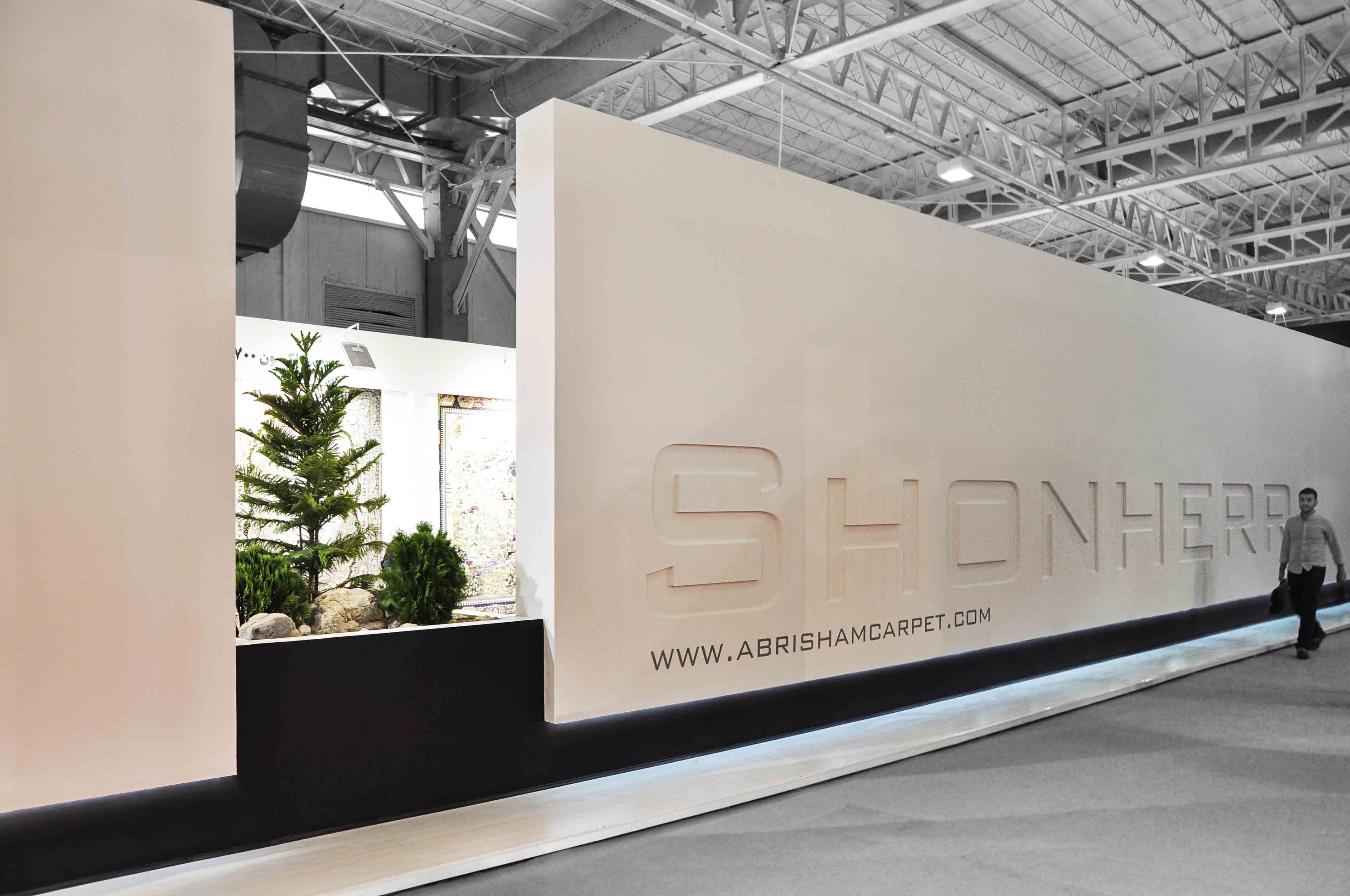 غرفه نمایشگاهی چلیپا